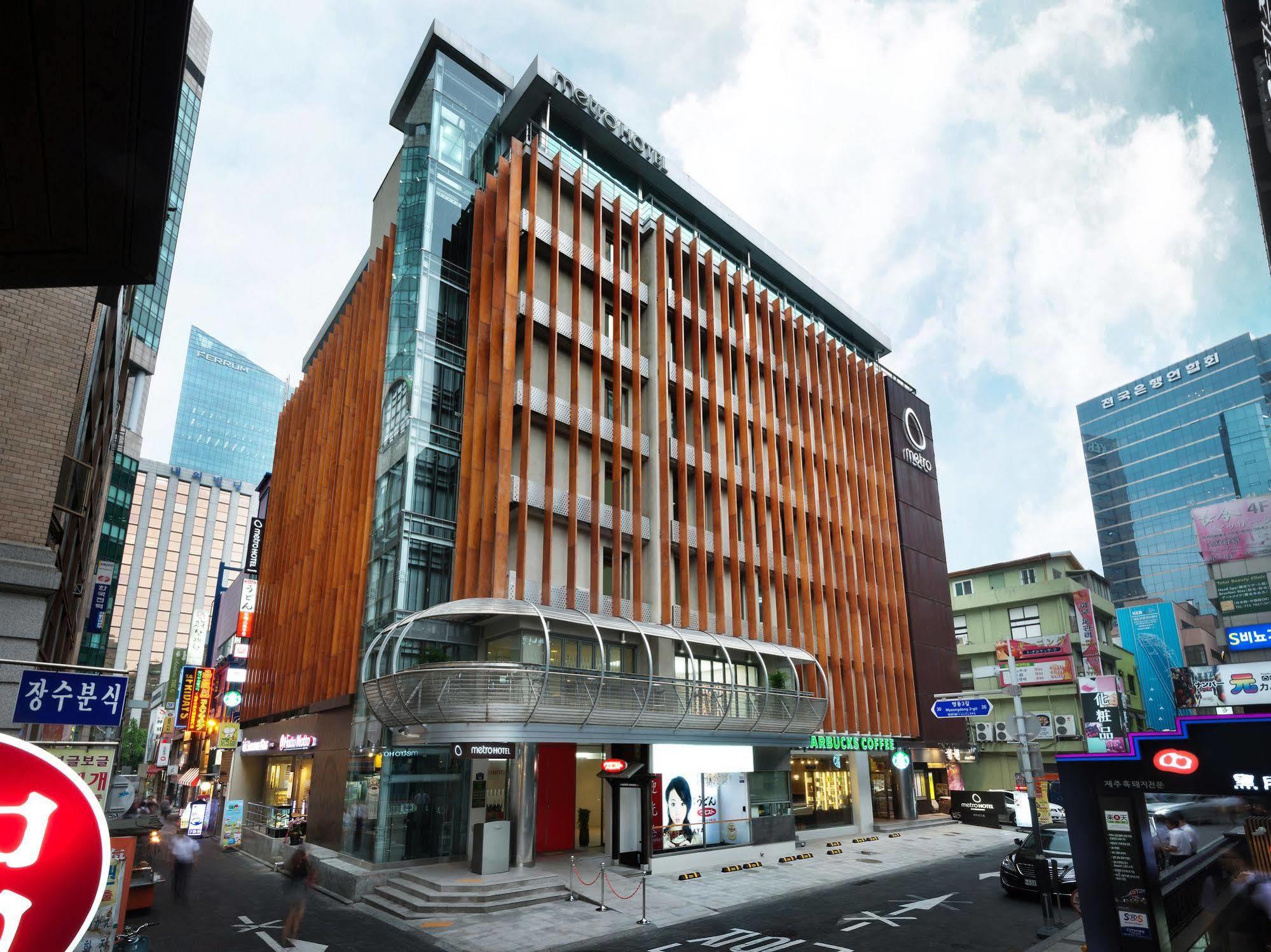 Metro Hotel Myeongdong Seoul Exteriör bild